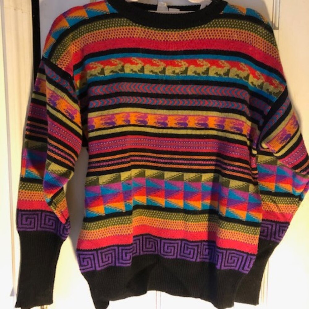 Vintage womens lambs wool sweaters M Georgio St Anglelo